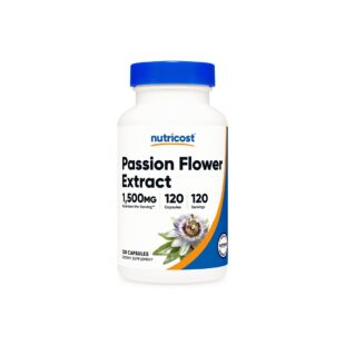 Стрес и напрежение - Пасифлора (Passion Flower Extract ), 375 mg х120 капсули