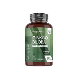 Mозъчна функция и кръвообращение - Гинко билоба 120 mg + Сибирски женшен 24 mg, 365 таблетки