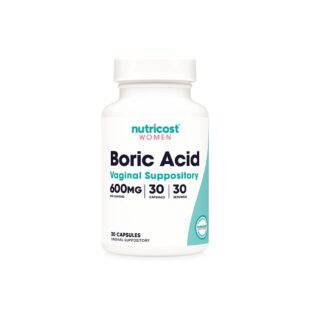 Вагинални инфекции - Борна киселина (Boric acid), 600 mg x 30 вагинални капсули
