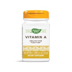 Vitamin A/ Витамин А 10 000 IU x 100 софтгел капсули