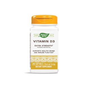 Vitamin D3 Extra Strenght - Витамин D3, 240 софтгел капсули