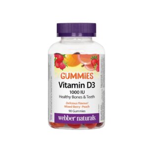 Vitamin D3 Gummies / Витамин D3, 1000 IU, 90 желирани таблетки