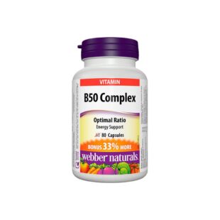 Vitamin B50 Complex/ Витамин В50 Комплекс х 80 капсули