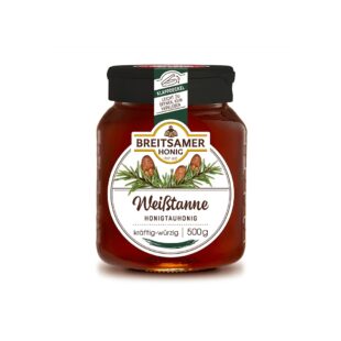 Пчелен манов мед от бяла ела, 500 g
