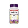 Zinc Citrate / Цинк (цитрат), 50 mg, 180 таблетки