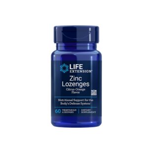 Zinc Lozenges / Цинк х 60 таблетки за смучене с вкус на портокал