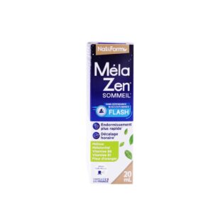 MelaZen® Спрей за сън с мелатонин, маточина, цвят от портокал и витамин В1 и В6, орален спрей х 20 ml
