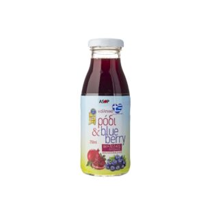 Сок от нар и синя боровинка - Имунитет и антиоксидантна защита, 250 ml