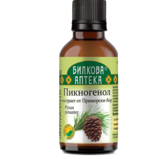 Пикногенол Тинктура - екстракт от Приморски бор, Bioherba, 50 мл