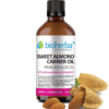 Базово Бадемово масло (Prunus dulcis oil) - суха кожа, бръчки, Bioherba, 100 мл