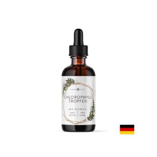 Хлорофил от люцерна - За детоксикация, капки, 100 ml