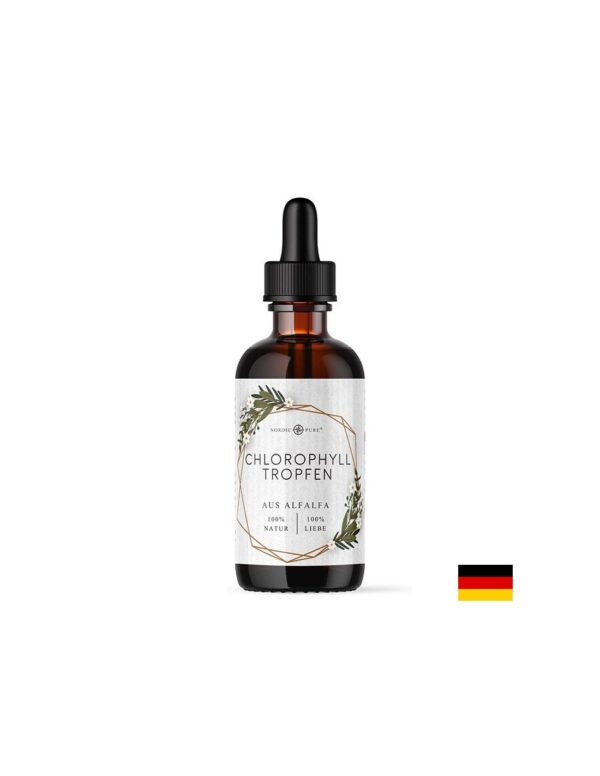 Хлорофил от люцерна - За детоксикация, капки, 100 ml