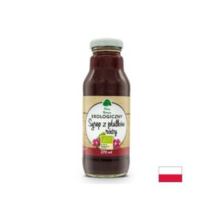 Био сироп от розови листенца за добавяне към напитки - Антиоксидант, 270 ml