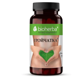 Тройчатка ®, Bioherba, 250 мг, 100 капсули, при паразити, детокс