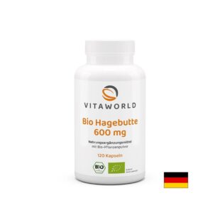 Имунитет и кръвоносна система - Шипка (плод), БИО, 600 mg x 120 капсули