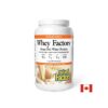 Чист суроватъчен протеин Whey Factors® - Неовкусен, за мускули и възстановяване, 1 kg прах