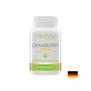 Cranberry Extrakt / Американска червена боровинка (екстракт, 10% проантоцианидини), 90 капсули