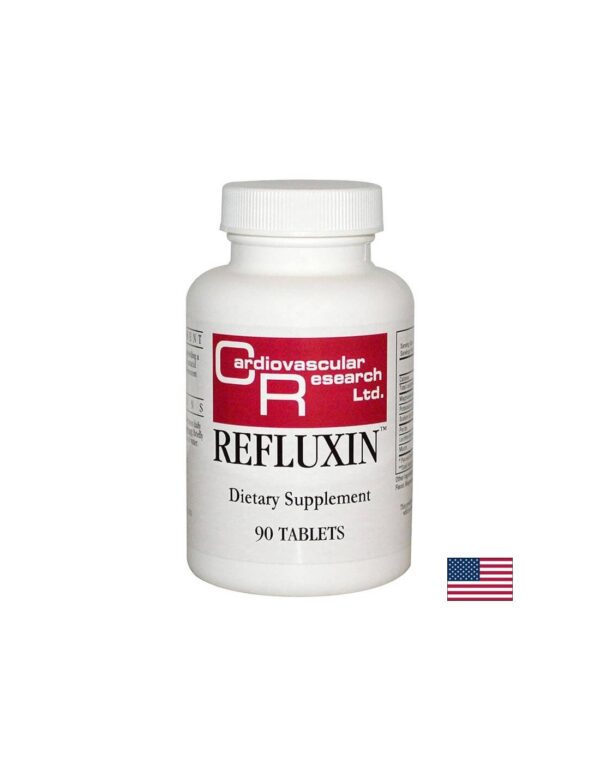 Киселини в стомаха - Refluxin - формула срещу стомашен рефлукс, 90 дъвчащи таблетки