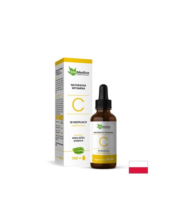 Натурален витамин C, 80 mg х 50 ml капки