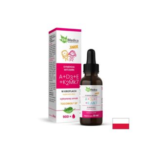 Витамини A+D3+E+K2 (Mk7) - формула за деца, капки 30 ml