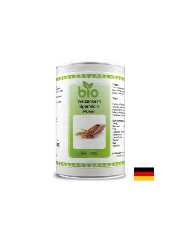 Weizenkeim Spermidin Pulver - Спермидин на прах от пшеничен зародиш, 160 g