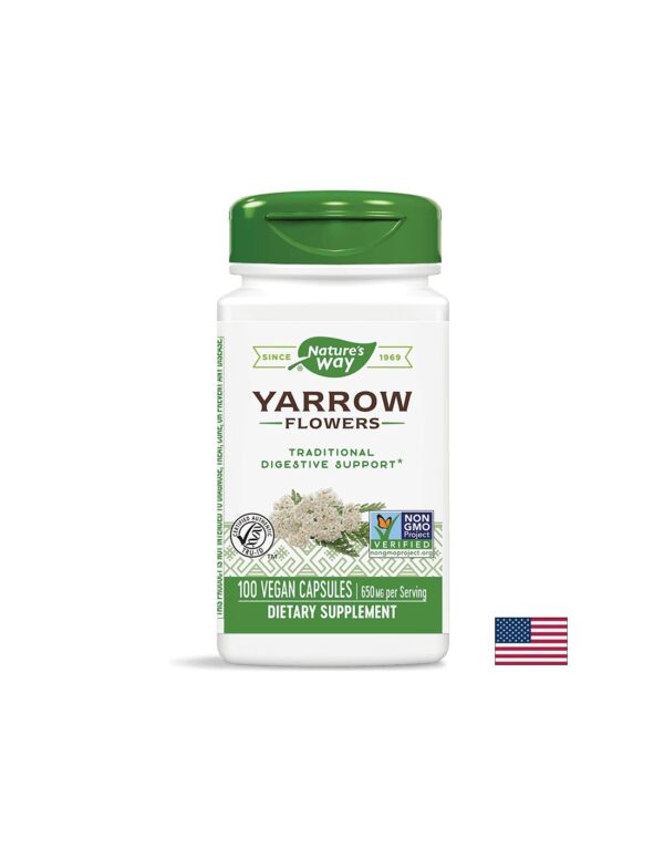 Yarrow Flowers/ Бял равнец (цвят) 325 mg х 100 капсули