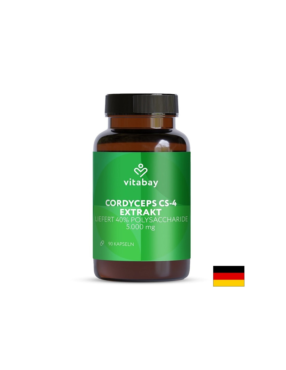 Кордицепс CS-4 – Енергия, издръжливост и имунна подкрепа, 500 mg, 90 капсули