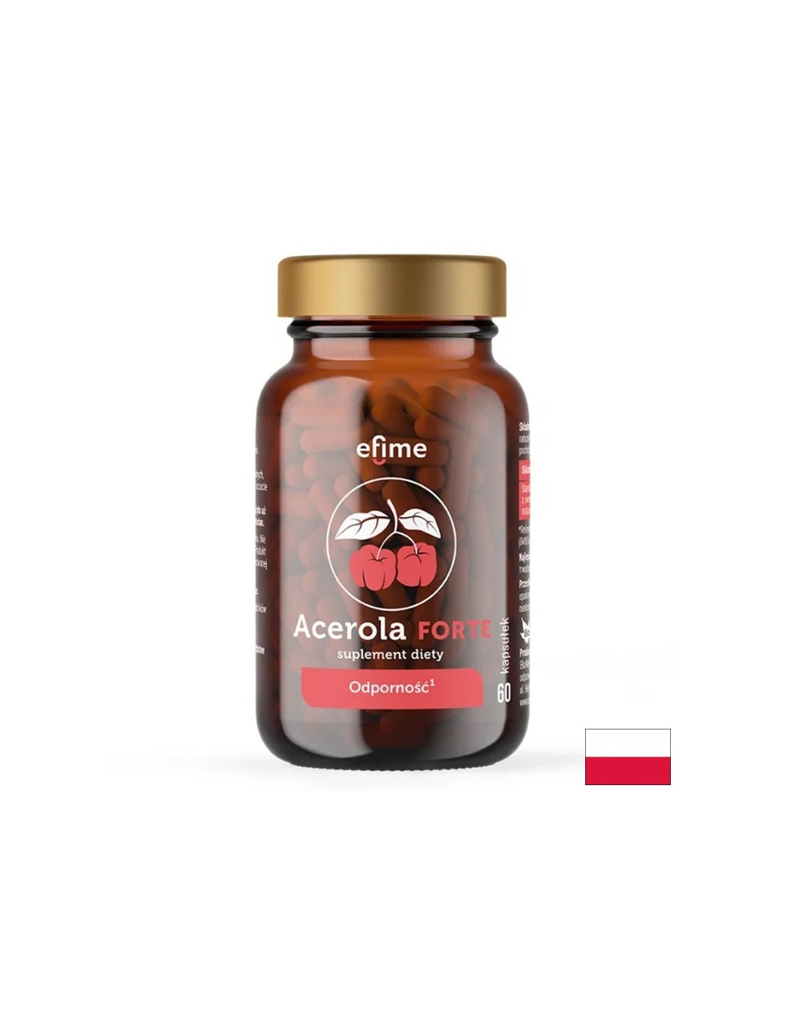 Ацерола Форте – Имунитет и антиоксидантна защита, 500 mg, 60 капсули