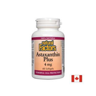 Astaxanthin Plus/ Астаксантин + Лутеин и Зеаксантин 4 mg х 60 софтгел капсули