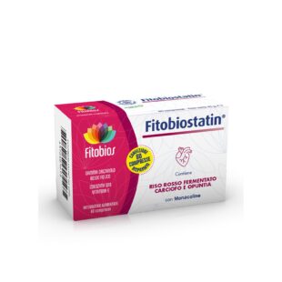 Червен ориз 199 mg + Артишок 300 mg – Контрол на холестерола и липиден баланс, Fitobiostatin®, 60 таблетки