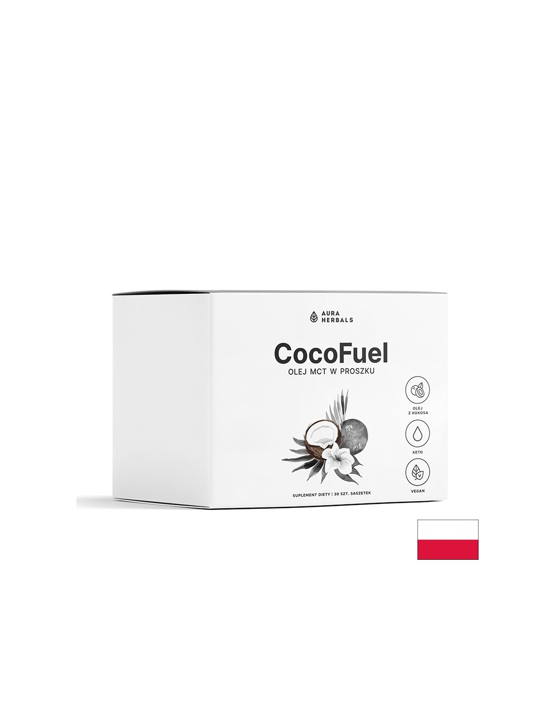 MCT масло на прах – Енергия и метаболитна подкрепа, 7000 mg, 30 сашета