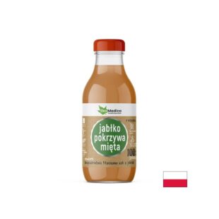 Ябълка + Коприва + Мента – Подкрепа при задържане на течности, сок 300 ml