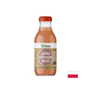 Ябълка + Магданоз + Дрян – За имунитет и детокс, сок 300 ml