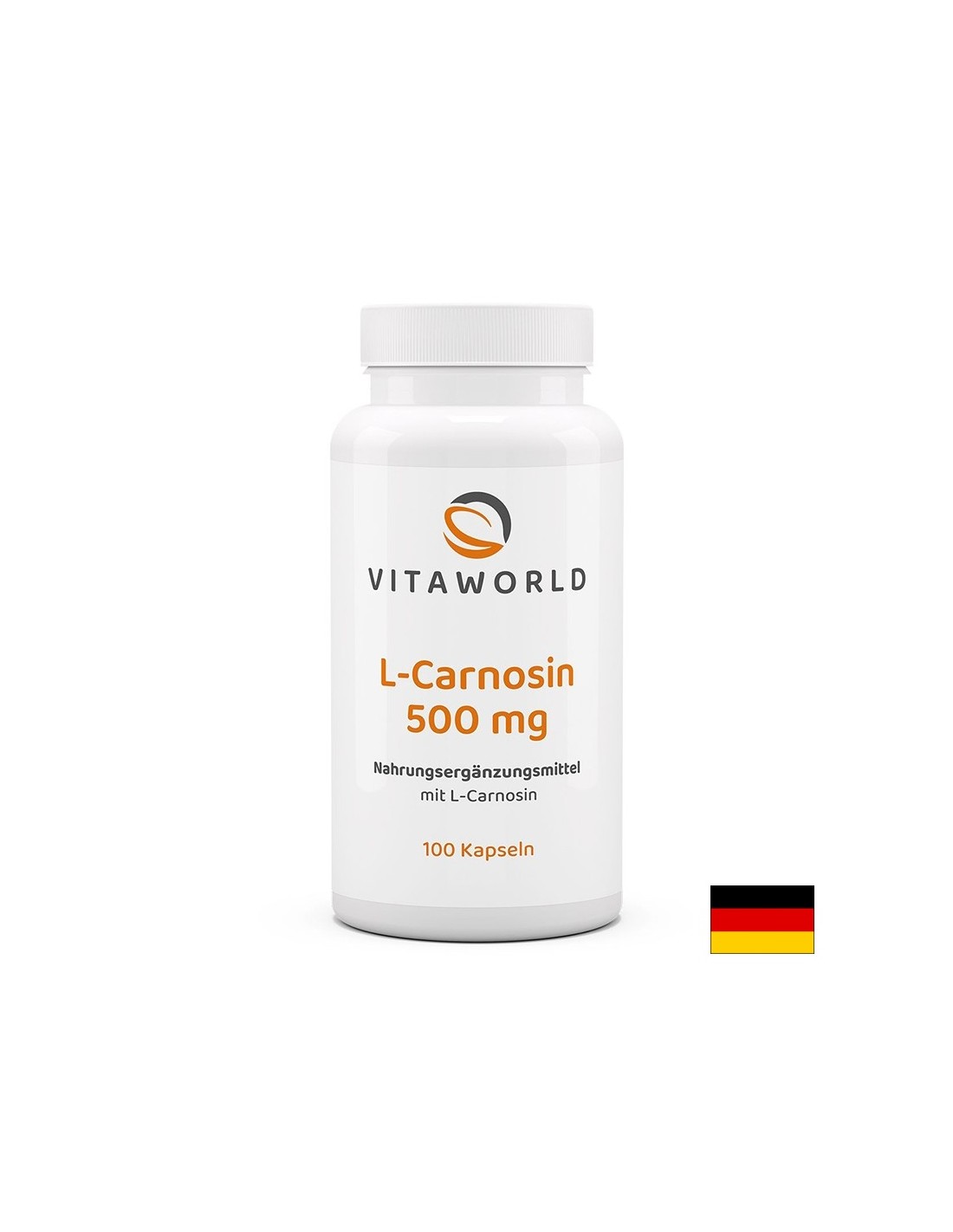 L-Карнозин 500 mg – Клетъчна защита и мозъчна функция, 100 капсули