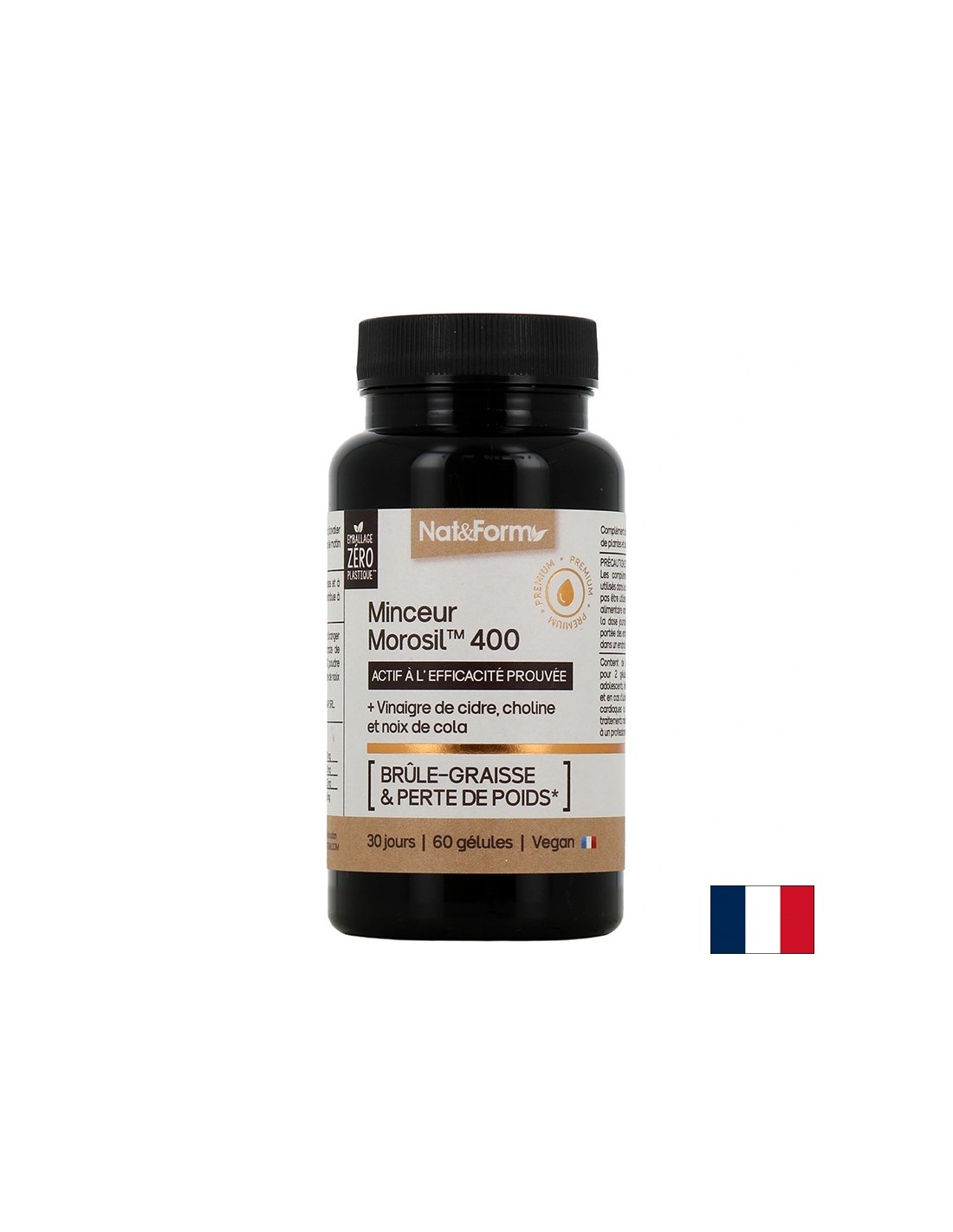 Формула за отслабване с Morosil® (червен портокал), ябълков оцет и холин, 400 mg, 60 капсули