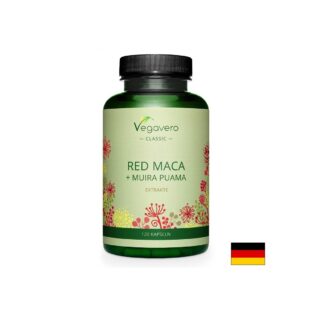 Енергия и либидо - Червена мака + Муира Пуама, 120 капсули