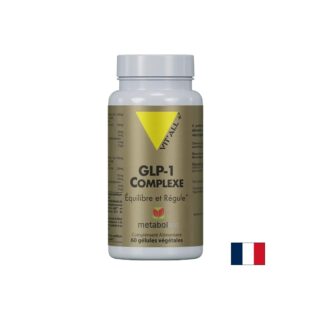 GLP-1 Комплекс + Берберин 200 mg и Хром 250 μg – Контрол на апетита и кръвната захар, 60 веган капсули