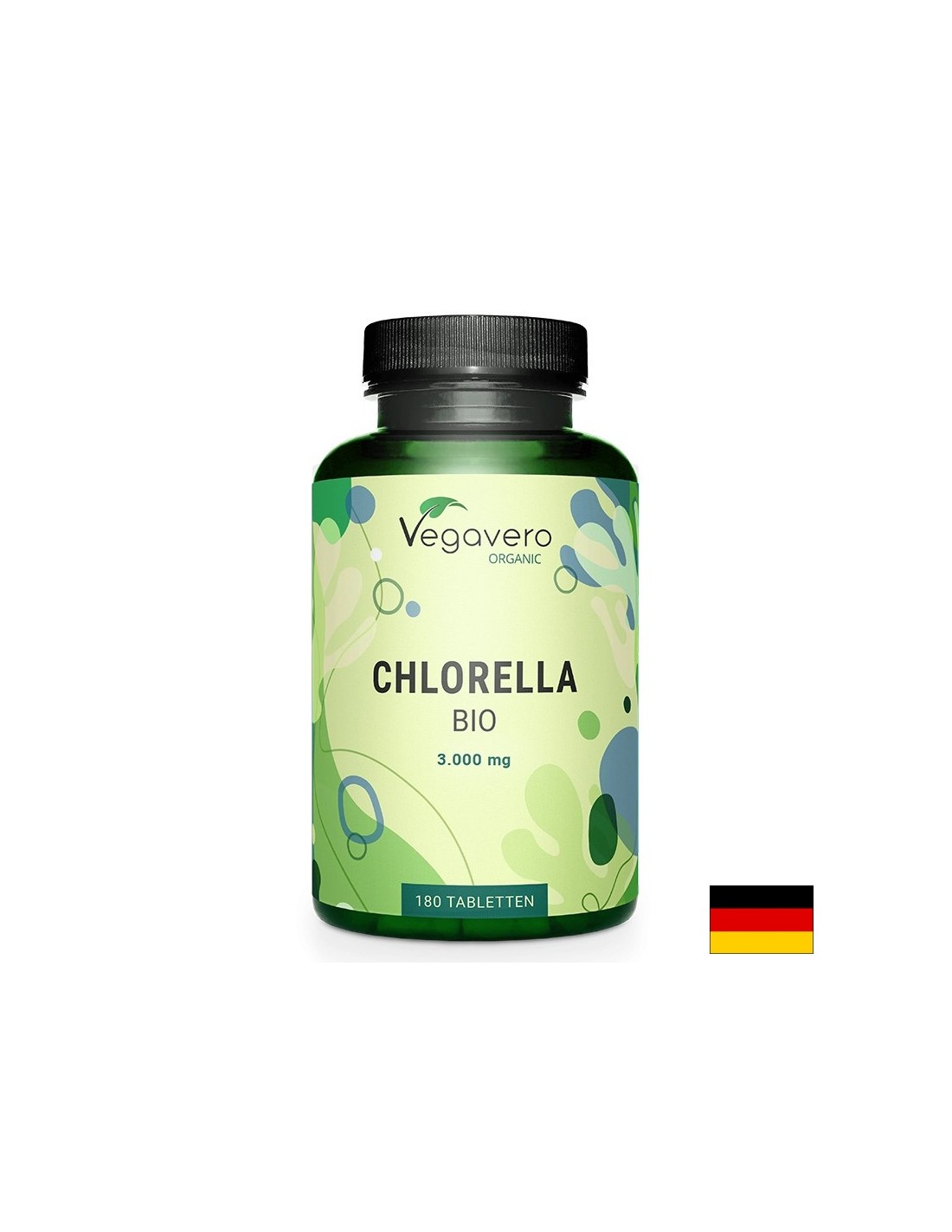 Хлорела – Детокс, имунна защита и чернодробна грижа, 3000 mg, 180 таблетки