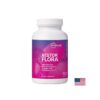 Saccharomyces boulardii 500 mg + Bacillus комплекс – При диария, стомашен дискомфорт, Restor Flora™, 60 капсули