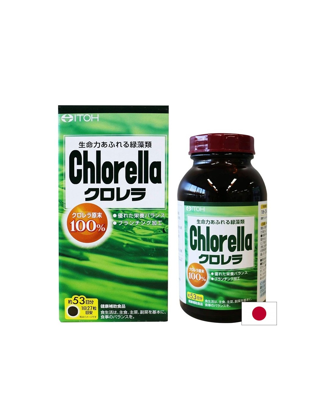 Хлорела – Детокс, имунитет и енергия, 200 mg, 1440 таблетки