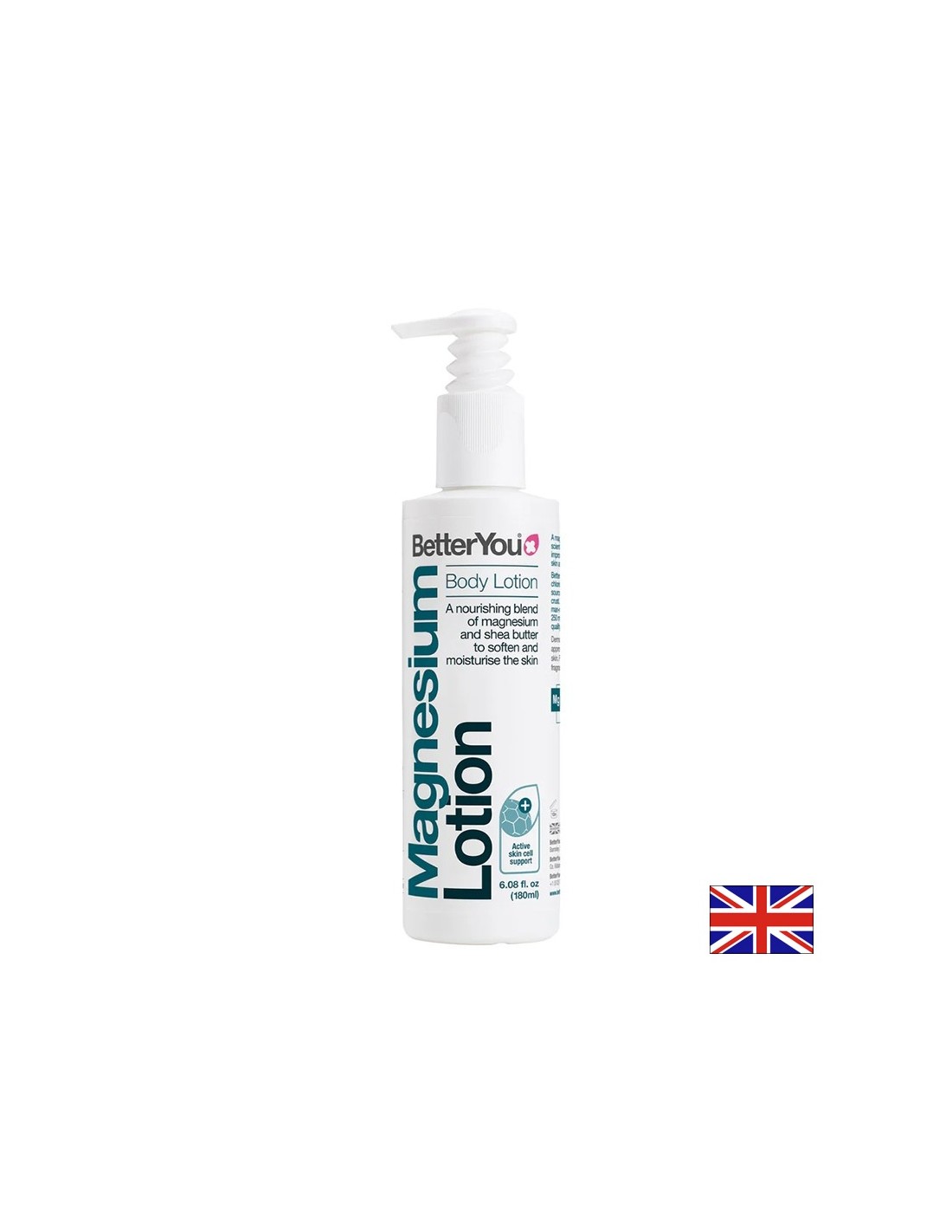 Магнезиев лосион за тяло – Мускулна релаксация и хидратирана кожа, 180 ml