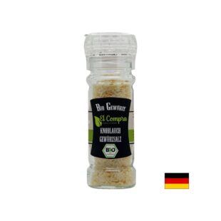 Bio Knoblauch Gewursalz - Био индийска сол с чесън, 65 g