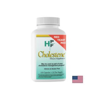 Cholestene (Червен ориз, дрожди) - За нормални нива на холестерола, 2400 mg, 120 капсули