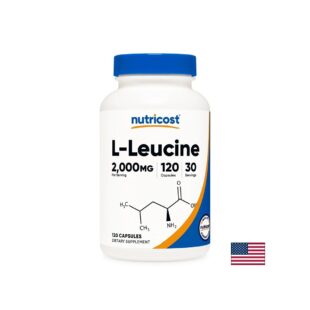 L -Левцин – За мускулен растеж и възстановяване, 500 mg, 120 капсули