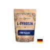 L-Тирозин – Добра концентрация, памет и здрава щитовидна жлеза, 500 mg, 400 капсули