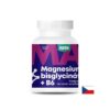 Магнезий (бисглицинат) 250 mg + Витамин B6 – Здрава мускулна функция и сърдечно-съдова система, 90 капсули
