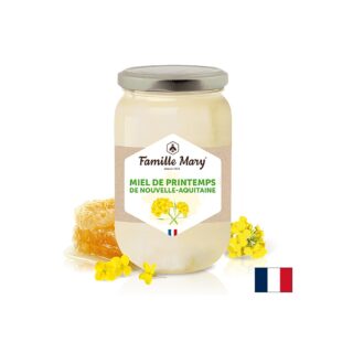 Пчелен мед от пролетни цветя от района на Нова Аквитания (Франция), 500 g