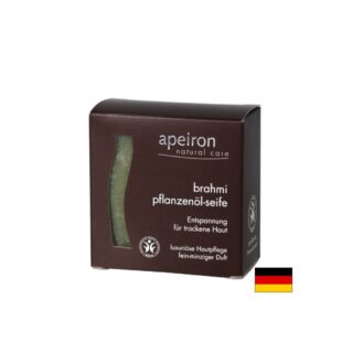 Сапун с брахми и растителни масла - Apeiron®, 100 g