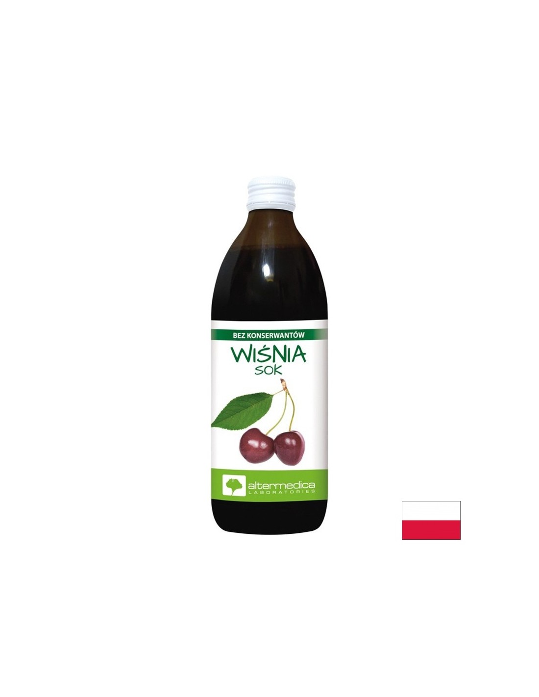 Сок от вишни 100% – Натурална антиоксидантна подкрепа, 500 ml