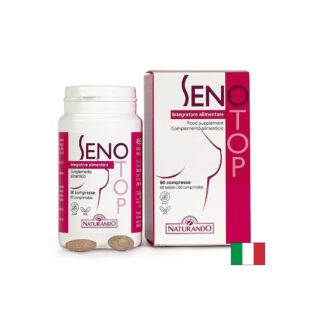 Билкова формула за бюста с Лен 200 mg и Хмел 160 mg – Senotop, 60 таблетки